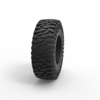 Offroad tire 103 Scale 1:25 - Thumbnail 3