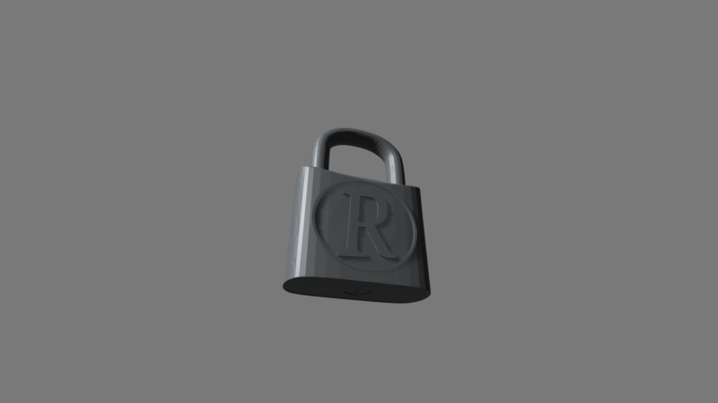 padlock with letter rem nana AND SID