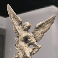 Small Statue of St. Michael the Archangel 3D Printing 529345