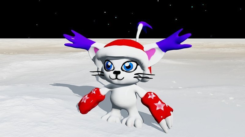 Gatomon Christmas