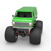 Diecast Monster Truck Van Scale 1:25 - Thumbnail 5