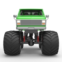 Diecast Monster Truck Van Scale 1:25 - Thumbnail 7