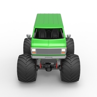 Diecast Monster Truck Van Scale 1:25 - Thumbnail 8