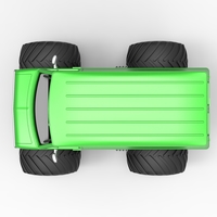 Diecast Monster Truck Van Scale 1:25 - Thumbnail 11