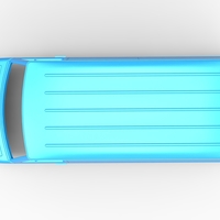 Diecast Vintage Van shell Scale 1:25 - Thumbnail 9