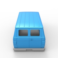 Diecast Vintage Van shell Scale 1:25 - Thumbnail 13