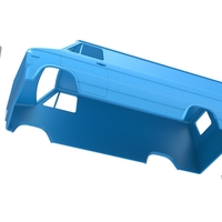 Diecast Vintage Van shell Scale 1:25 - Thumbnail 15