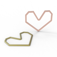 geo hear pendant - Thumbnail 3