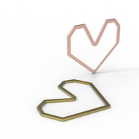 geo hear pendant - Thumbnail 4