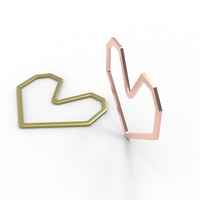 geo hear pendant - Thumbnail 5
