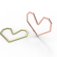 geo hear pendant - Thumbnail 6