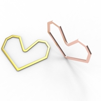 geo hear pendant - Thumbnail 7