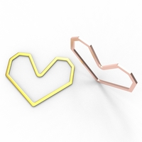 geo hear pendant - Thumbnail 8