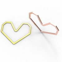 geo hear pendant - Thumbnail 10