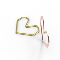 geo hear pendant - Thumbnail 12