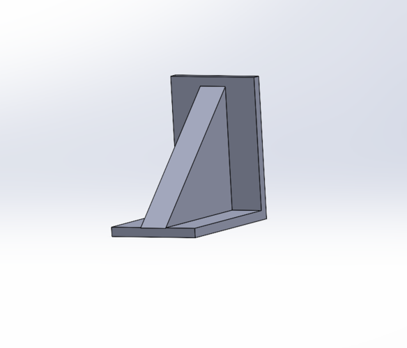 BOOKEND WITH RIBBED 3D Print 529489