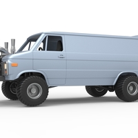 Pulling van 4wd Scale 1:25 - Thumbnail 2