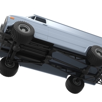 Pulling van 4wd Scale 1:25 - Thumbnail 3