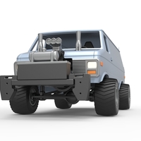 Pulling van 4wd Scale 1:25 - Thumbnail 6