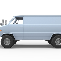 Pulling van 4wd Scale 1:25 - Thumbnail 9