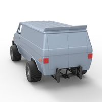 Pulling van 4wd Scale 1:25 - Thumbnail 13