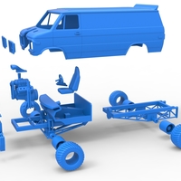 Pulling van 4wd Scale 1:25 - Thumbnail 17