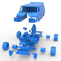 Pulling van 4wd Scale 1:25 - Thumbnail 20