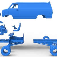 Pulling van 4wd Scale 1:25 - Thumbnail 21