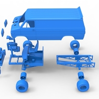 Pulling van 4wd Scale 1:25 - Thumbnail 22