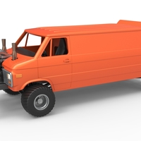 Pulling van 4wd Version 2 Scale 1:25 - Thumbnail 1