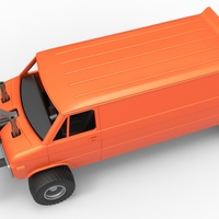 Pulling van 4wd Version 2 Scale 1:25 - Thumbnail 4