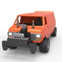 Pulling van 4wd Version 2 Scale 1:25 - Thumbnail 5