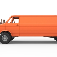 Pulling van 4wd Version 2 Scale 1:25 - Thumbnail 9