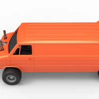 Pulling van 4wd Version 2 Scale 1:25 - Thumbnail 10