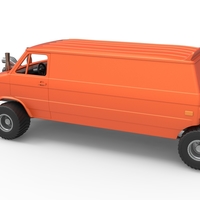 Pulling van 4wd Version 2 Scale 1:25 - Thumbnail 12