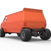 Pulling van 4wd Version 2 Scale 1:25 - Thumbnail 14