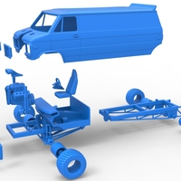 Pulling van 4wd Version 2 Scale 1:25 - Thumbnail 17