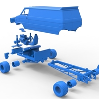 Pulling van 4wd Version 2 Scale 1:25 - Thumbnail 23