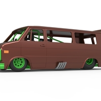 Dragster Van Scale 1:25 - Thumbnail 2