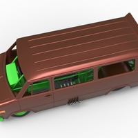 Dragster Van Scale 1:25 - Thumbnail 4