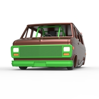 Dragster Van Scale 1:25 - Thumbnail 6