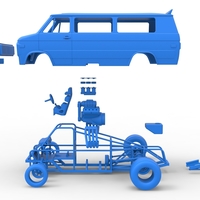 Dragster Van Scale 1:25 - Thumbnail 23