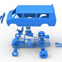 Dragster Van Scale 1:25 - Thumbnail 24