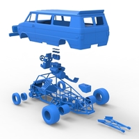 Dragster Van Scale 1:25 - Thumbnail 25