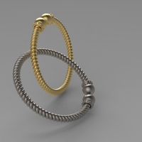 twisted baby bangle - Thumbnail 5