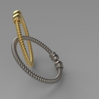 twisted baby bangle - Thumbnail 6