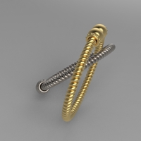 twisted baby bangle - Thumbnail 9