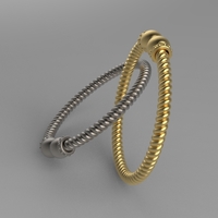 twisted baby bangle - Thumbnail 10