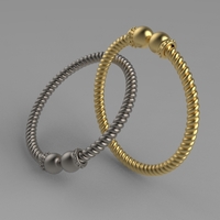 twisted baby bangle - Thumbnail 11