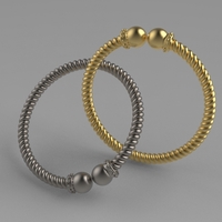 twisted baby bangle - Thumbnail 12